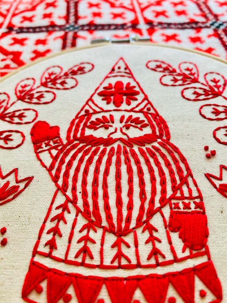 Nordic Gnome Embroidery Kit