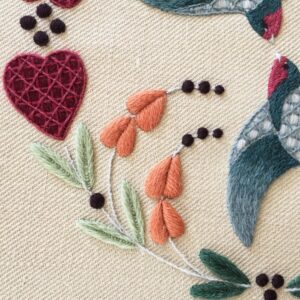 Swallows Flight Crewelwork Embroidery Kit