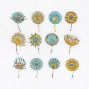 Scandinavian Style Dandelion Embroidery Kit