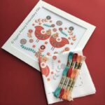 Folk Art Bird Embroidery Kit Folk Art Bird Embroidery Kit