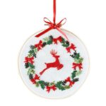 Merry Christmas Embroidery Kit Merry Christmas Embroidery Kit
