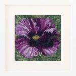 Floral Cross Stitch Kit Floral Cross Stitch Kit