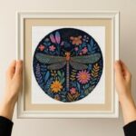 Rainbow Dragonfly Cross Stitch Kit
