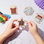 Wooden Christmas Cross Stitch Blanks