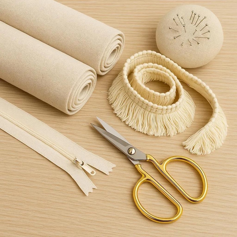DIY Christmas Pillowcase Embroidery Kit