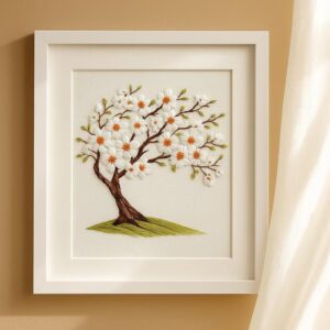 Blooming Tree Embroidery Kit