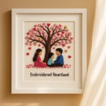 Love Tree Embroidery Kit for Beginners Love Tree Embroidery Kit for Beginners