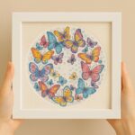 Butterfly Cross Stitch Embroidery Kit Butterfly Cross Stitch Embroidery Kit