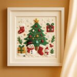 Christmas Tree Embroidery Kit Christmas Tree Embroidery Kit