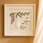 Christmas Ornament Embroidery Kit