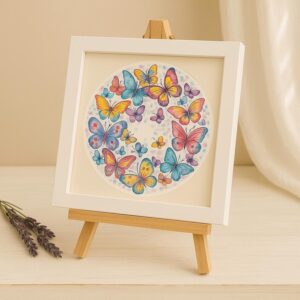 Butterfly Cross Stitch Embroidery Kit