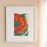 Sunflower Poppy Cross Stitch Kit Sunflower Poppy Cross Stitch Kit