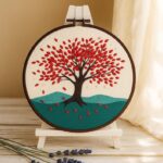 Autumn Tree Embroidery Kit Autumn Tree Embroidery Kit