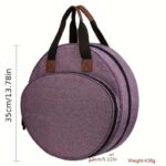 Fabric Embroidery Project Bag