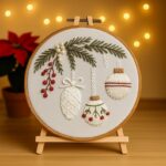Christmas Ornament Embroidery Kit