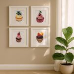 Cupcake Cross Stitch Kit Cupcake Cross Stitch Kit