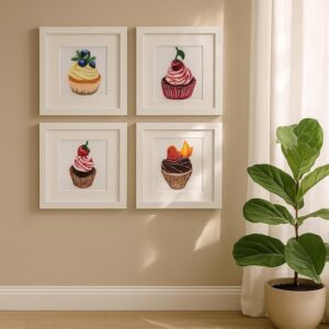 Cupcake Cross Stitch Kit
