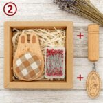 Animal Embroidery Pin Cushion Kit