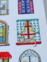Windows Sampler Cross Stitch Kit Windows Sampler Cross Stitch Kit