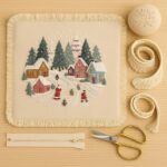DIY Christmas Pillowcase Embroidery Kit DIY Christmas Pillowcase Embroidery Kit
