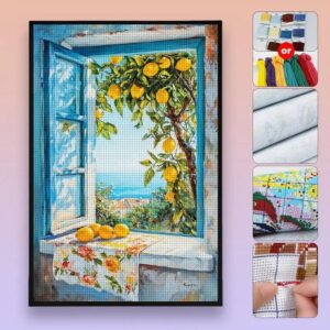Lemon Tree Cross Stitch Kit