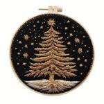 Christmas Tree Embroidery Kit Set Christmas Tree Embroidery Kit Set