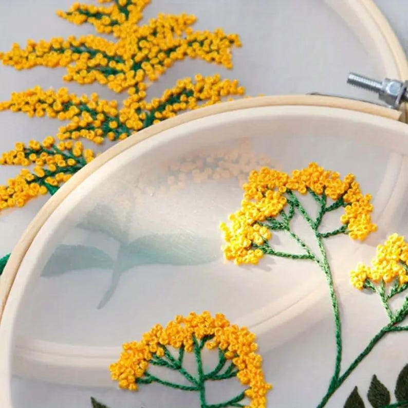 Floral Embroidery Starter Kit