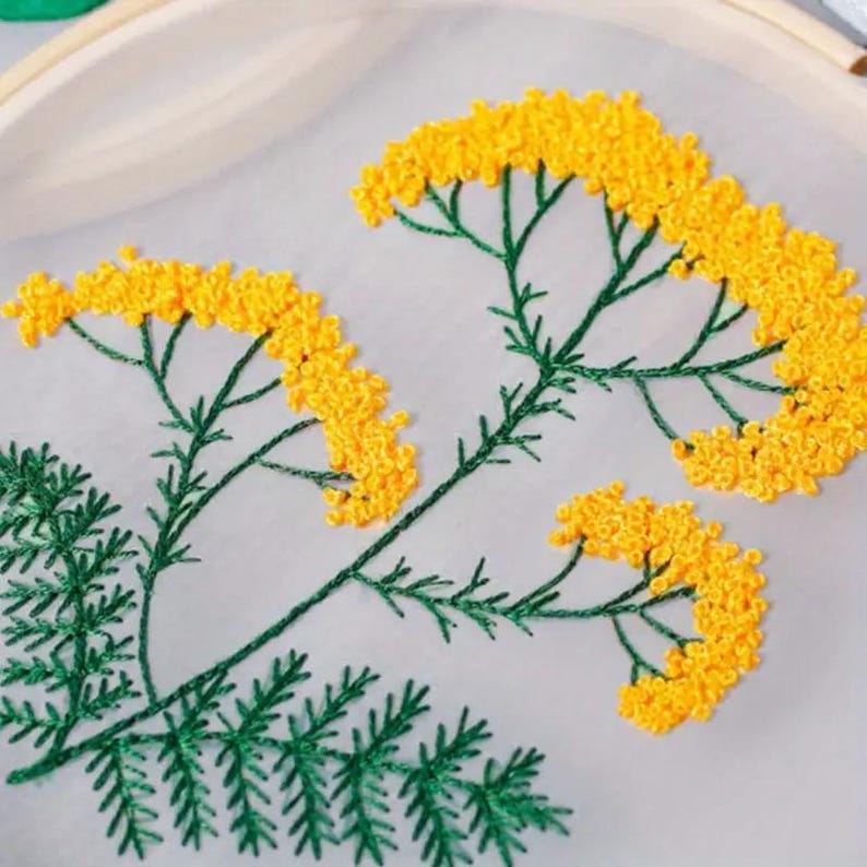 Floral Embroidery Starter Kit