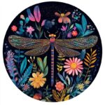 Rainbow Dragonfly Cross Stitch Kit