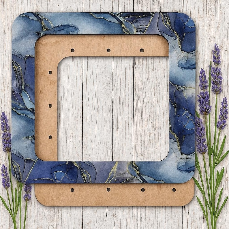 Square Magnetic Wooden Embroidery Hoop Square Magnetic Wooden Embroidery Hoop