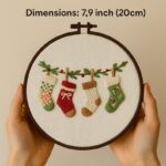 Christmas Stockings Embroidery Kit Christmas Stockings Embroidery Kit