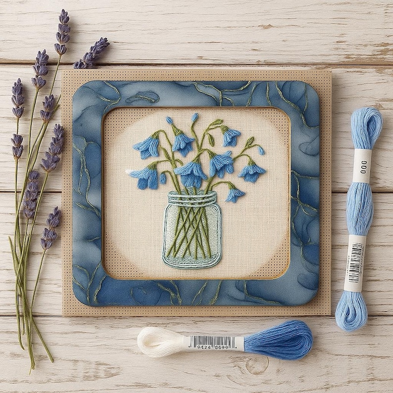 Magnetic Wooden Embroidery Hoop