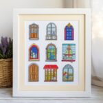 Windows Sampler Cross Stitch Kit Windows Sampler Cross Stitch Kit