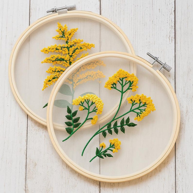 Floral Embroidery Starter Kit Floral Embroidery Starter Kit