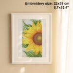 Sunflower Poppy Cross Stitch Kit Sunflower Poppy Cross Stitch Kit