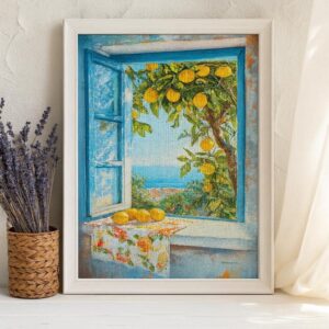 Lemon Tree Cross Stitch Kit