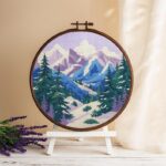 Four Seasons Mountain Embroidery Kit Four Seasons Mountain Embroidery Kit