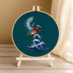 Kingfisher Embroidery Kit