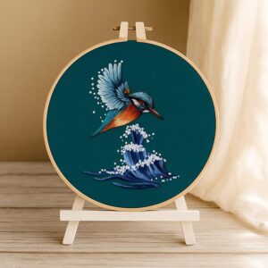 Kingfisher Embroidery Kit