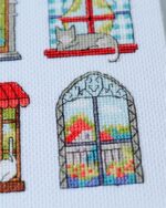 Windows Sampler Cross Stitch Kit Windows Sampler Cross Stitch Kit