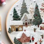 DIY Christmas Pillowcase Embroidery Kit DIY Christmas Pillowcase Embroidery Kit