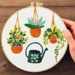 Plant Embroidery Kit for Beginners Plant Embroidery Kit for Beginners