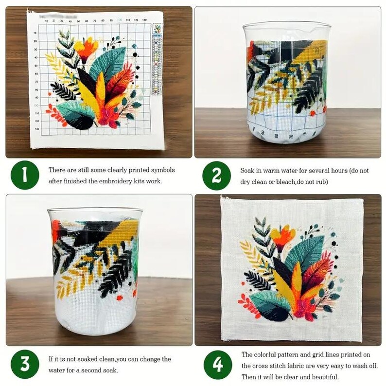 Cat in Flower Cross Stitch Kit