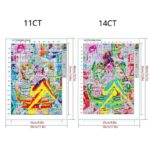 Girl with Cats Cross Stitch Kit