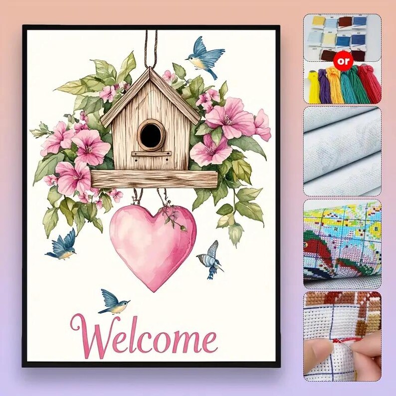 Welcome Cross Stitch Kit