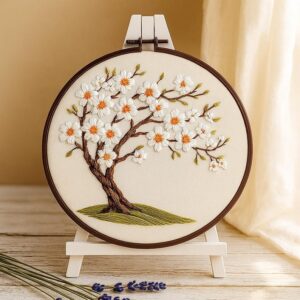 Blooming Tree Embroidery Kit
