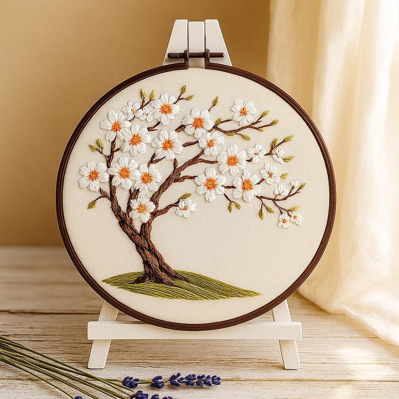 Blooming Tree Embroidery Kit Blooming Tree Embroidery Kit