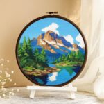 Four Seasons Mountain Embroidery Kit Four Seasons Mountain Embroidery Kit