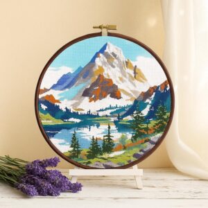 Four Seasons Mountain Embroidery Kit