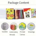 Rainbow Cat Cross Stitch Embroidery Kit Rainbow Cat Cross Stitch Embroidery Kit